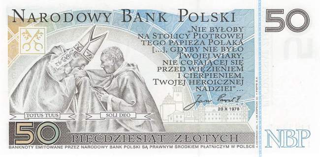 50 zloty 2006 Johannes Paul